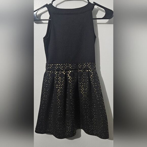 Epic Thread black and gold sleeveless dress Small * - Picture 2 of 3